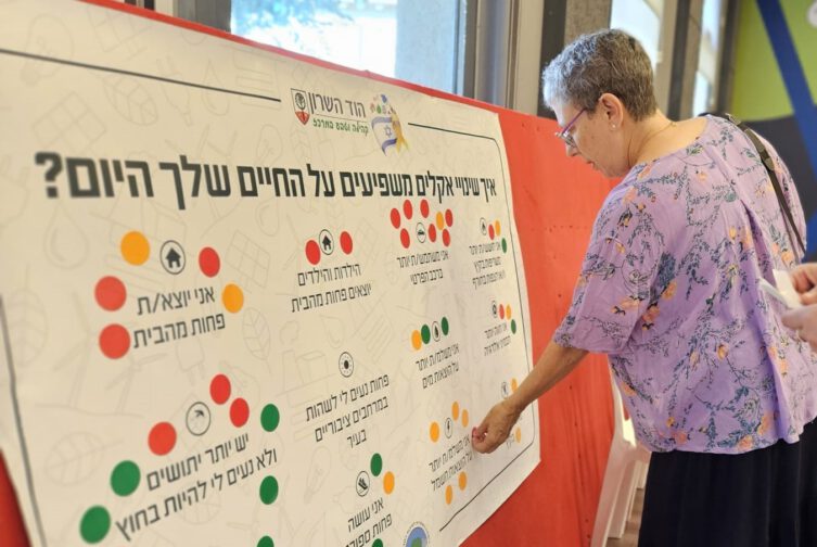 שיתוף ציבור בנושא היערכות לשינויי אקלים